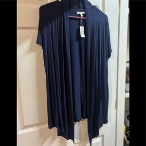 Maurices Shrug cover up Navy